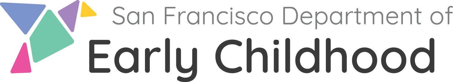 Logo for the San Francisco Department of Early Childhood